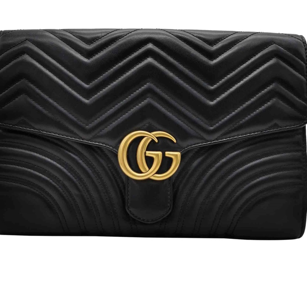 Gucci GG Marmont Matelassé Clutch